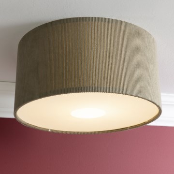 Brilliant - Taklampa TONY 1xE27/20W/230V diameter 45 cm beige