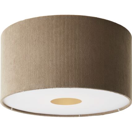 Brilliant - Taklampa TONY 1xE27/20W/230V diameter 45 cm beige