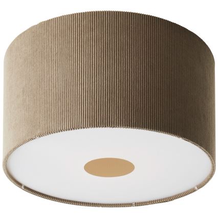 Brilliant - Taklampa TONY 1xE27/20W/230V diameter 45 cm beige