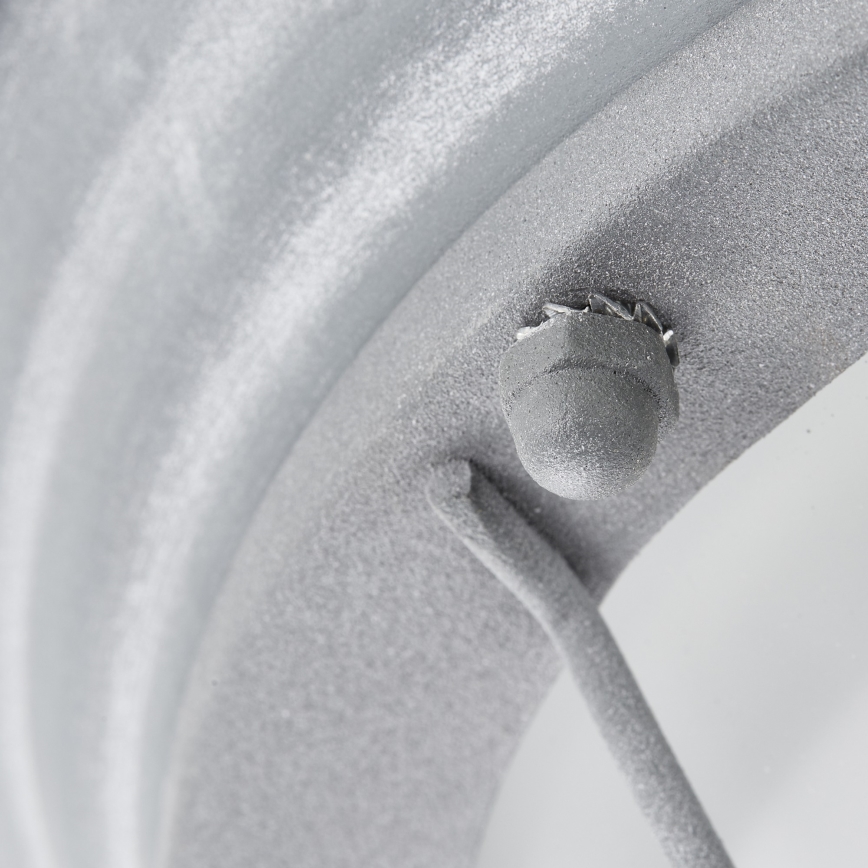 Brilliant - Taklampa TYPHOON 1xE27/30W/230V Ø 29 cm grå