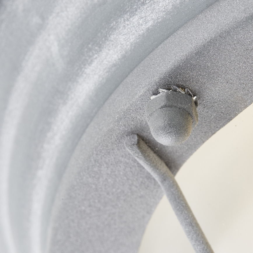 Brilliant - Taklampa TYPHOON 1xE27/30W/230V Ø 29 cm grå