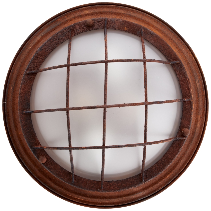 Brilliant - Taklampa TYPHOON 2xE27/30W/230V rödbrun