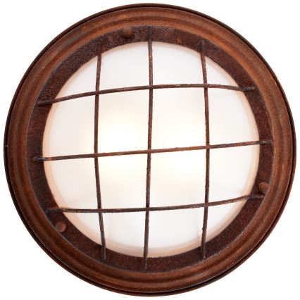 Brilliant - Taklampa TYPHOON 2xE27/30W/230V rödbrun