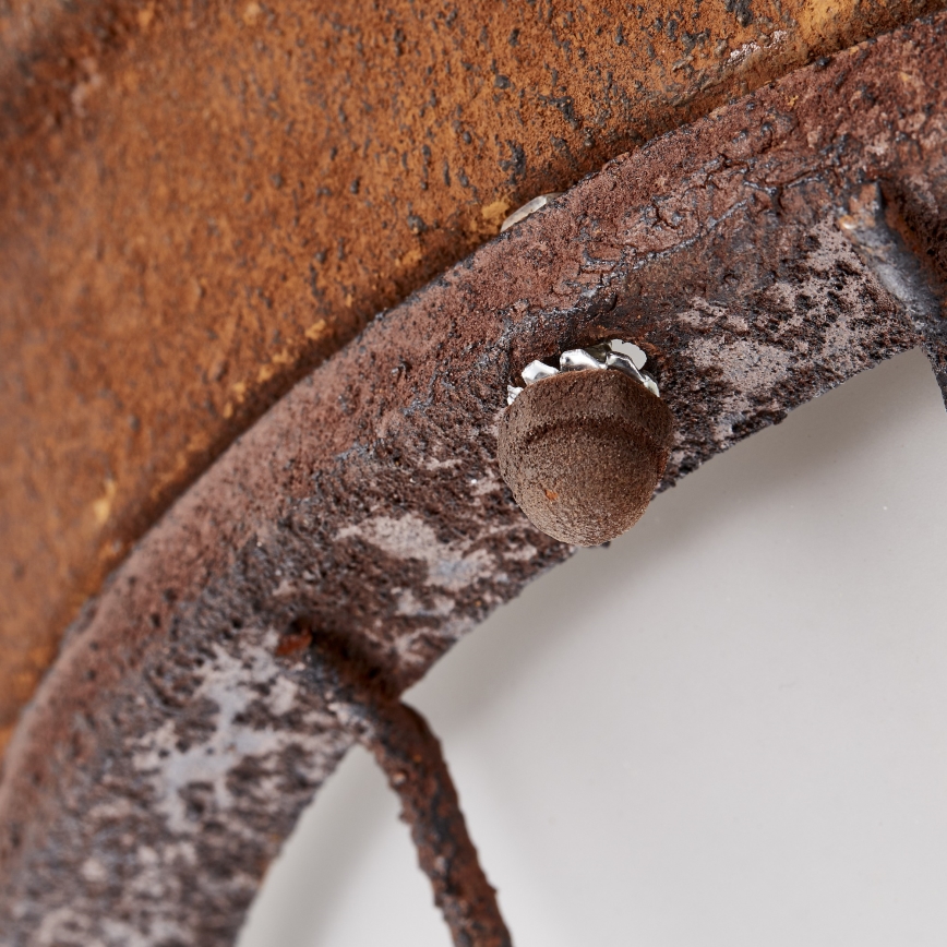 Brilliant - Taklampa TYPHOON 2xE27/30W/230V rödbrun