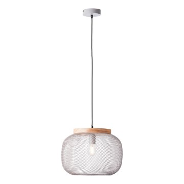 Brilliant - Takpendel på kabel GIADA 1xE27/40W/230V Ø 39 cm grå