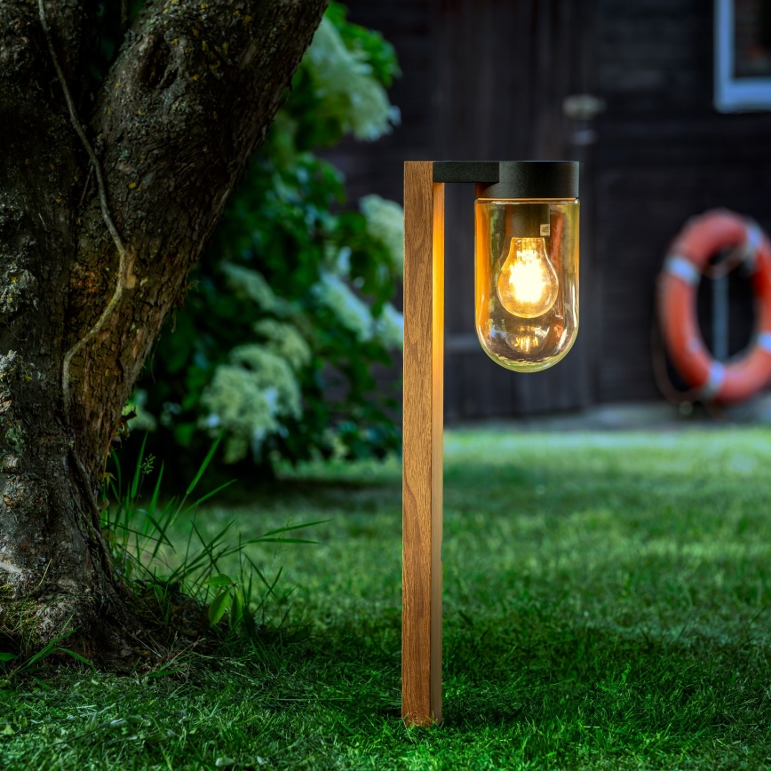 Brilliant - Utomhuslampa CABAR 1xE27/40W/230V 55 cm IP44 brun