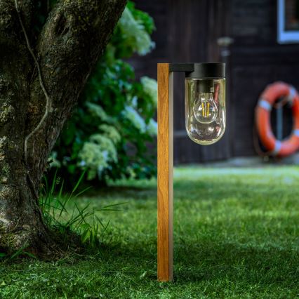 Brilliant - Utomhuslampa CABAR 1xE27/40W/230V 55 cm IP44 brun