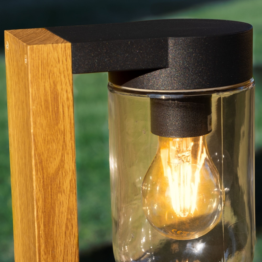 Brilliant - Utomhuslampa CABAR 1xE27/40W/230V 55 cm IP44 brun