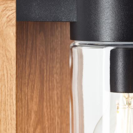 Brilliant - Utomhuslampa CABAR 1xE27/40W/230V 55 cm IP44 brun