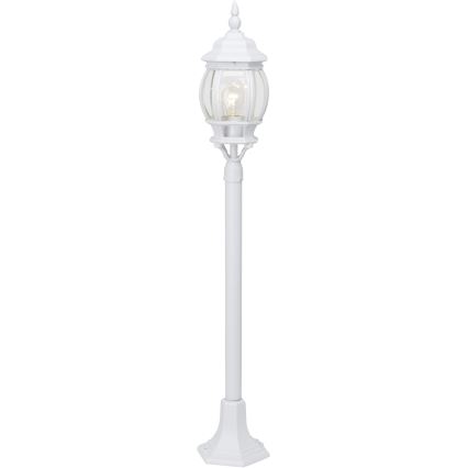 Brilliant - Utomhuslampa ISTRIA 1xE27/60W/230V 112 cm IP23 vit