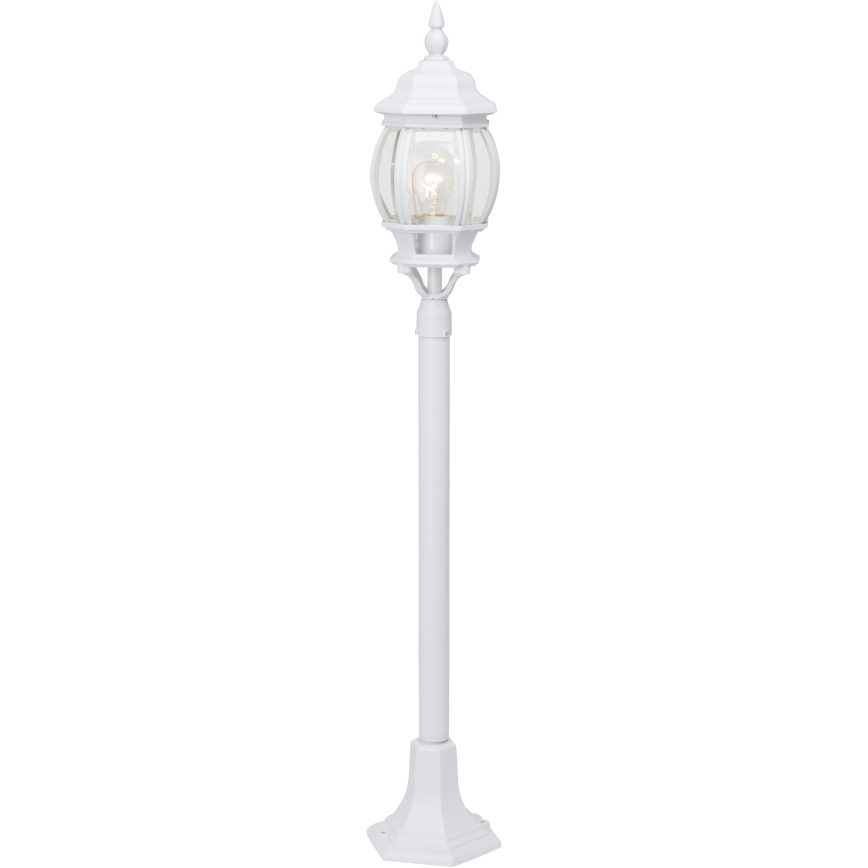 Brilliant - Utomhuslampa ISTRIA 1xE27/60W/230V 112 cm IP23 vit