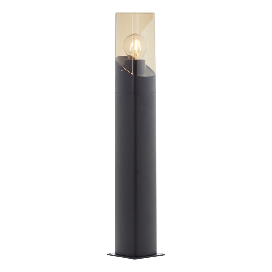 Brilliant - Utomhuslampa MINOU 1xE27/10W/230V 60 cm IP44 svart/rökig