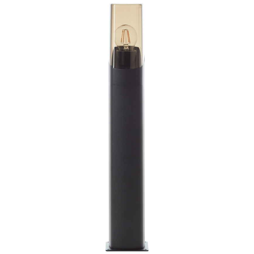 Brilliant - Utomhuslampa MINOU 1xE27/10W/230V 60 cm IP44 svart/rökig