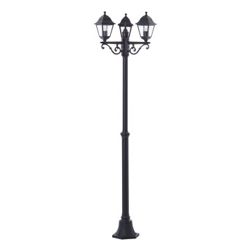 Brilliant - Utomhuslampa NISSIE 3xE27/60W/230V IP44 svart