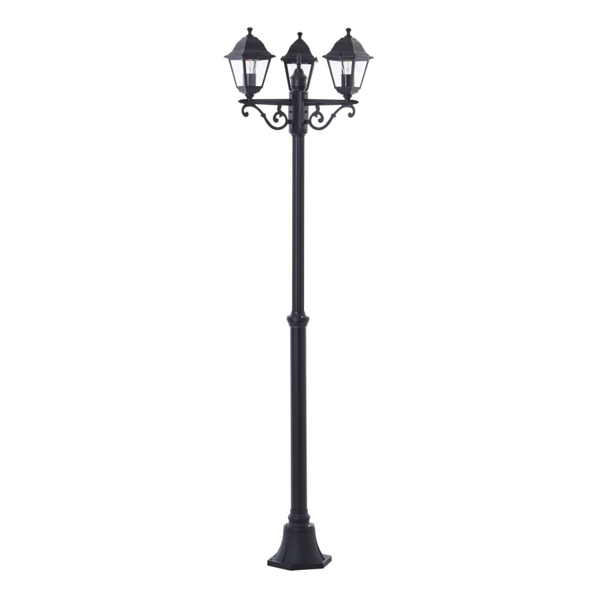 Brilliant - Utomhuslampa NISSIE 3xE27/60W/230V IP44 svart