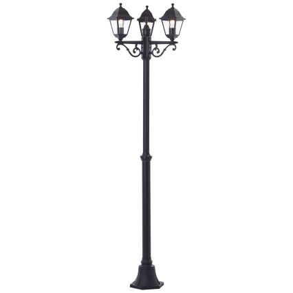 Brilliant - Utomhuslampa NISSIE 3xE27/60W/230V IP44 svart