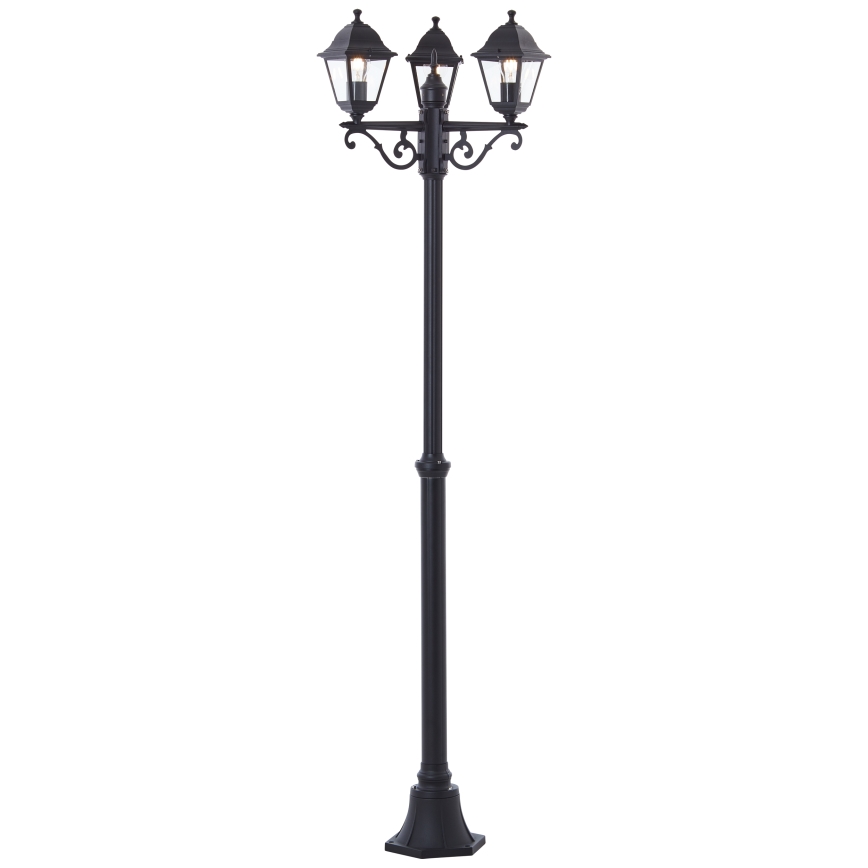Brilliant - Utomhuslampa NISSIE 3xE27/60W/230V IP44 svart