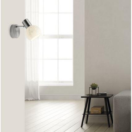 Brilliant - Vägg spotlight  BONA 1xE14/40W/230V