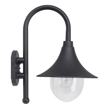 Brilliant - Vägglampa för utomhusbruk BERNA 1xE27/60W/230V IP44 svart