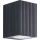 Brilliant - Vägglampa för utomhusbruk JELANI 1xGU10/10W/230V IP44 svart