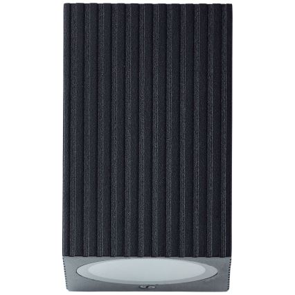 Brilliant - Vägglampa för utomhusbruk JELANI 1xGU10/10W/230V IP44 svart