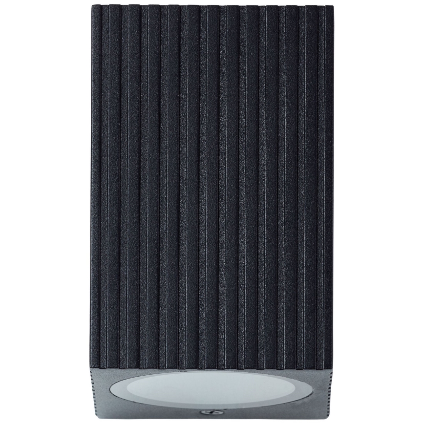 Brilliant - Vägglampa för utomhusbruk JELANI 1xGU10/10W/230V IP44 svart