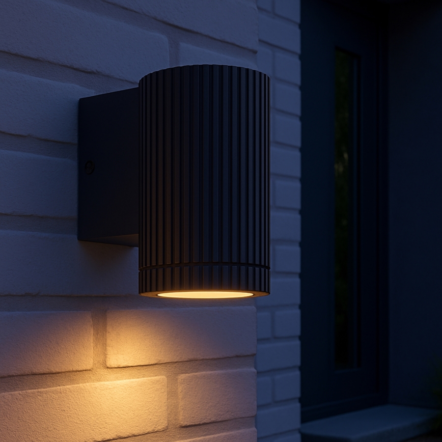 Brilliant - Vägglampa för utomhusbruk KEOLA 1xGU10/10W/230V IP44 svart