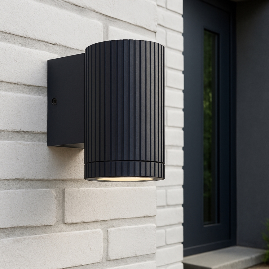 Brilliant - Vägglampa för utomhusbruk KEOLA 1xGU10/10W/230V IP44 svart