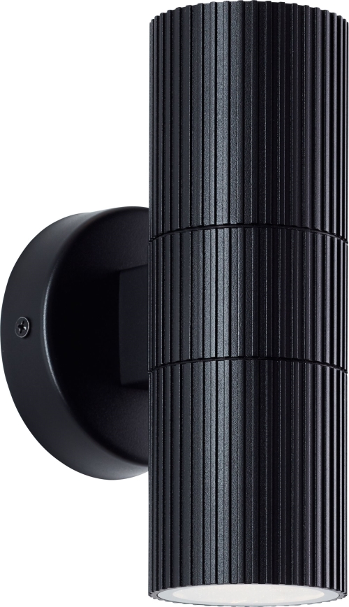 Brilliant - Vägglampa för utomhusbruk KEOLA 2xGU10/10W/230V IP44 svart
