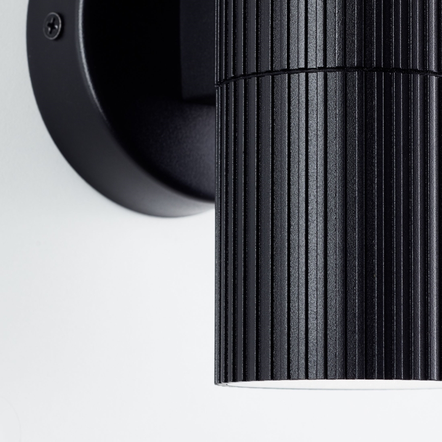 Brilliant - Vägglampa för utomhusbruk KEOLA 2xGU10/10W/230V IP44 svart