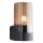 Brilliant - Vägglampa för utomhusbruk MINOU 1xE27/10W/230V IP44 svart/rökig