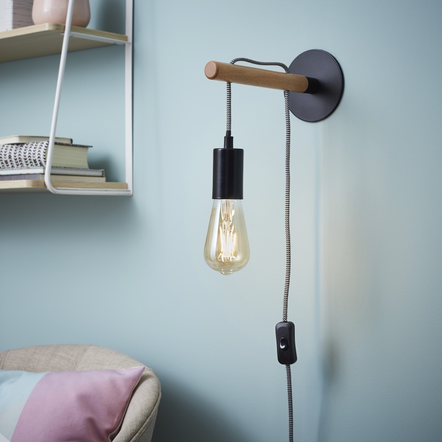 Brilliant - Vägglampa JARBO 1xE27/60W/230V