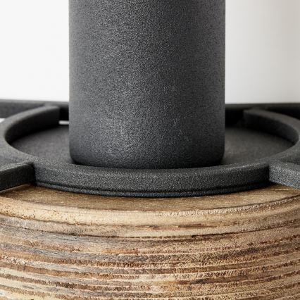 Brilliant - Vägglampa TOSH 1xE27/52W/230V poppel