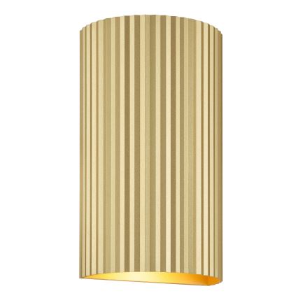 Brilliant - Vägglampa UNDULA 2xGU10/10W/230V guld