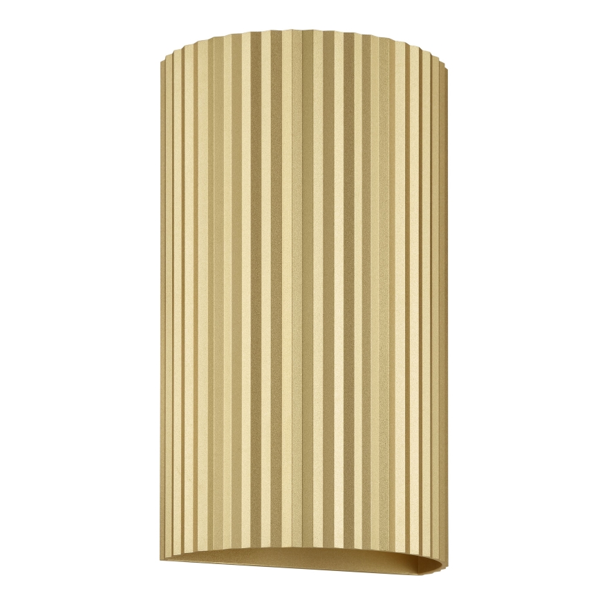 Brilliant - Vägglampa UNDULA 2xGU10/10W/230V guld