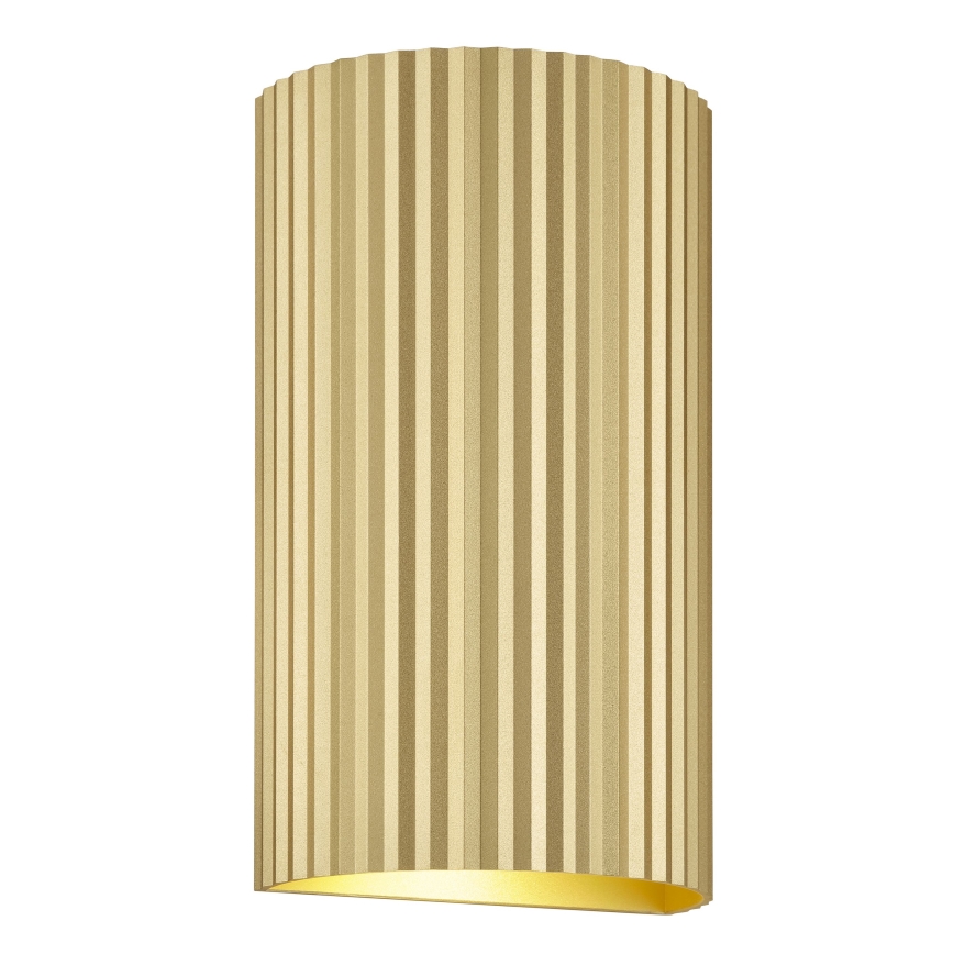 Brilliant - Vägglampa UNDULA 2xGU10/10W/230V guld