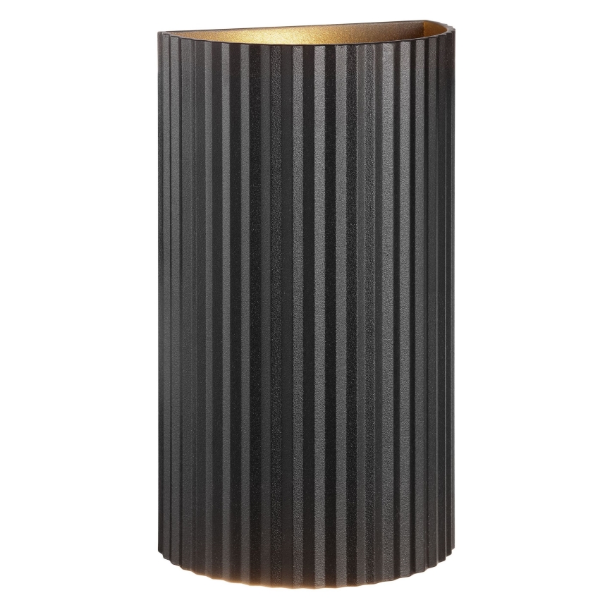 Brilliant - Vägglampa UNDULA 2xGU10/10W/230V svart