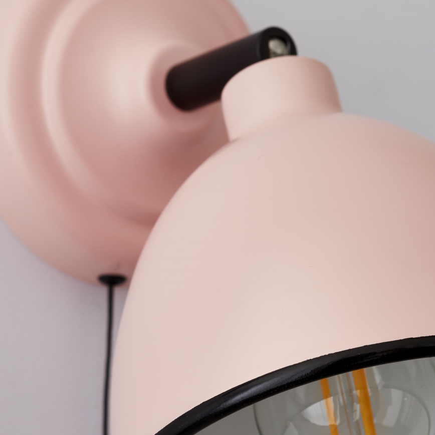 Brilliant - Väggspotlight TELIO 1xE14/28W/230V rosa