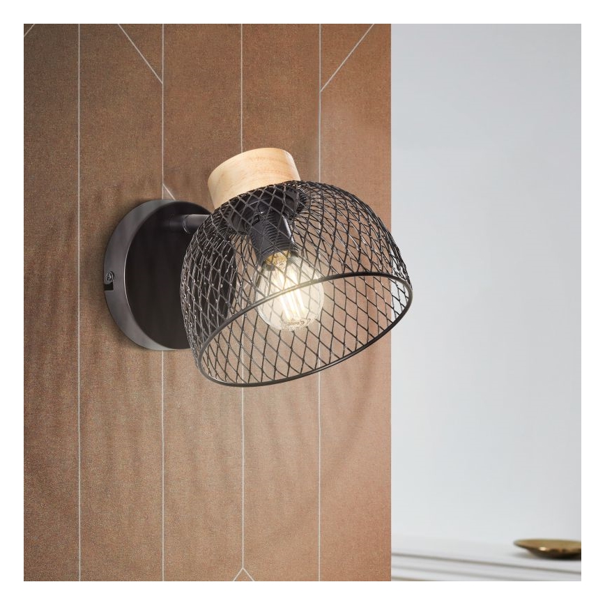 Brilliant - Väggspotlight THUY 1xE14/28W/230V - FSC certifierade