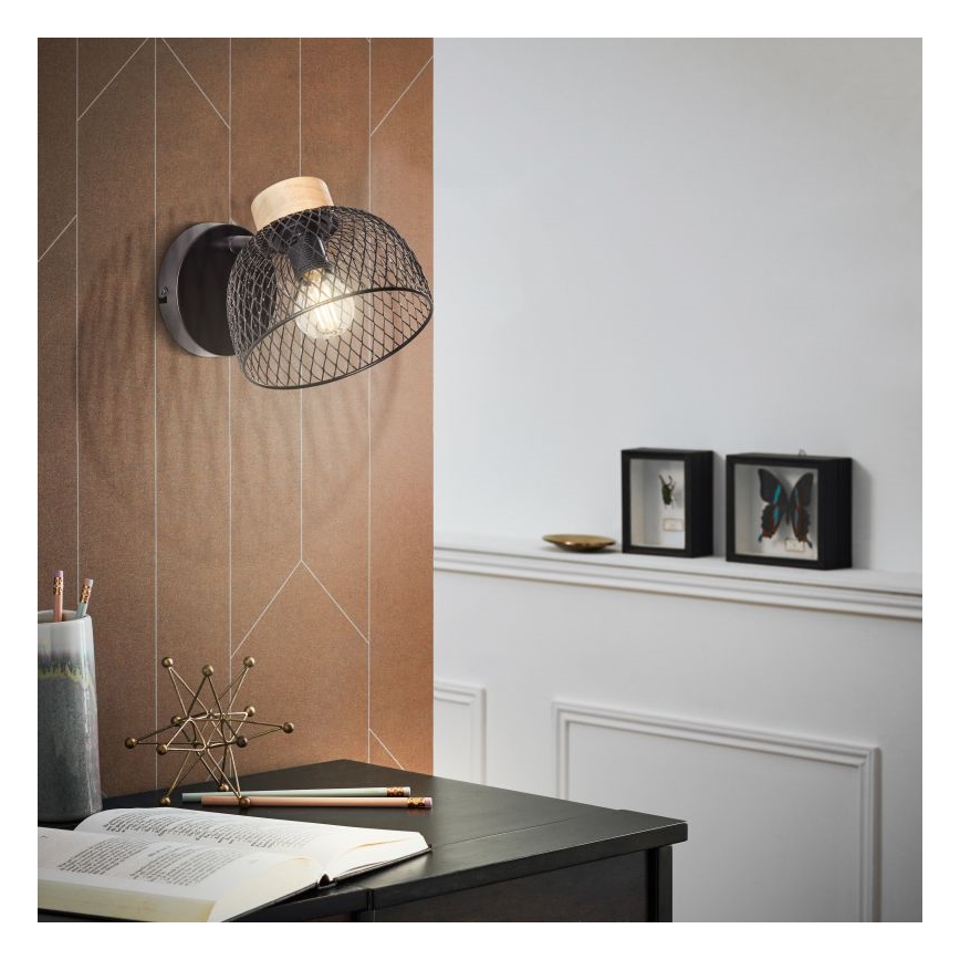Brilliant - Väggspotlight THUY 1xE14/28W/230V - FSC certifierade