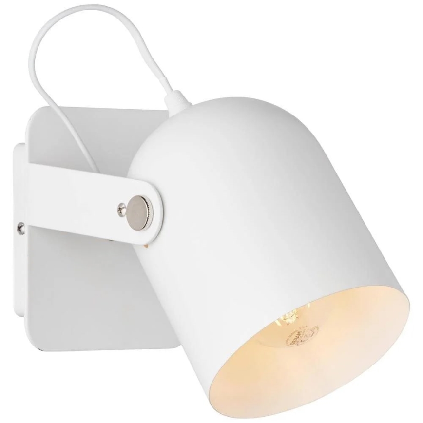 Brilliant - Väggspotlight YAN 1xE27/40W/230V vit
