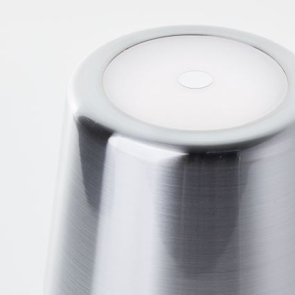 Brilliant - LED dimbar utomhuslampa med touch XAANA LED/4W/5V 3000/4000/6500K 2600 mAh IP44 blank krom