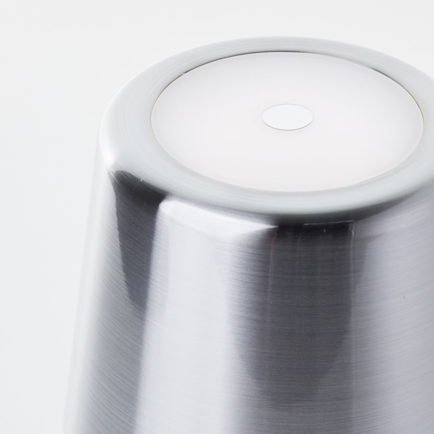 Brilliant - LED dimbar utomhuslampa med touch XAANA LED/4W/5V 3000/4000/6500K 2600 mAh IP44 blank krom