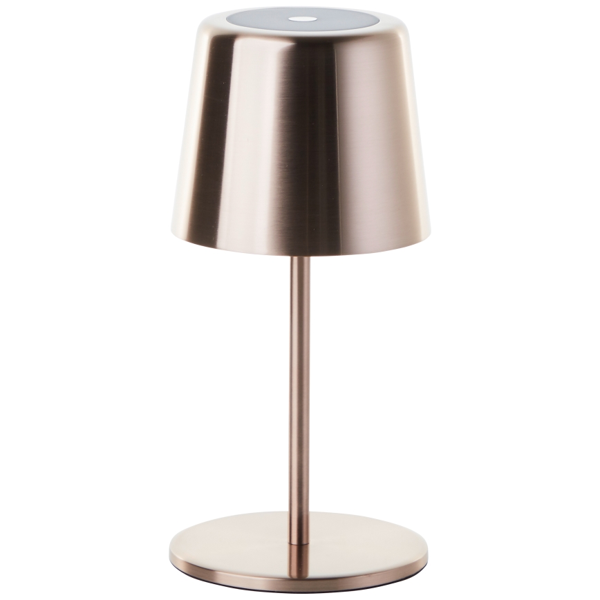 Brilliant - LED dimbar utomhuslampa med touch XAANA LED/4W/5V 3000/4000/6500K 2600 mAh IP44 koppar