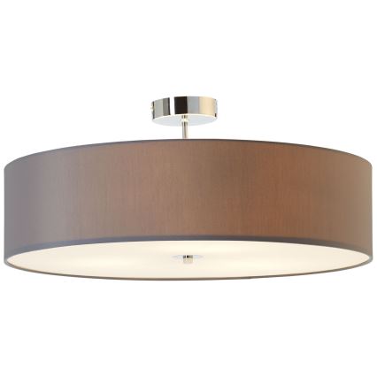 Brilliant - Ytmonterad ljuskrona ANDRIA 3xE27/60W/230V diameter 60 cm antracit