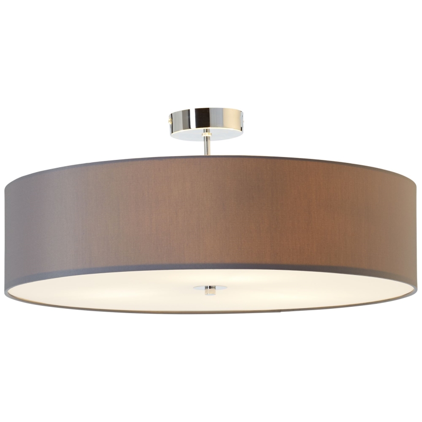 Brilliant - Ytmonterad ljuskrona ANDRIA 3xE27/60W/230V diameter 60 cm antracit