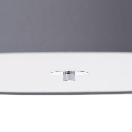 Brilliant - Ytmonterad ljuskrona ANDRIA 3xE27/60W/230V diameter 60 cm antracit