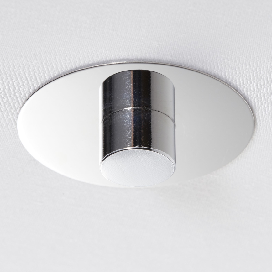 Brilliant - Ytmonterad ljuskrona ANDRIA 3xE27/60W/230V diameter 60 cm antracit