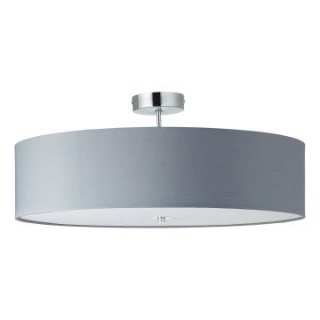 Brilliant - Ytmonterad ljuskrona ANDRIA 3xE27/60W/230V diameter 60 cm grå