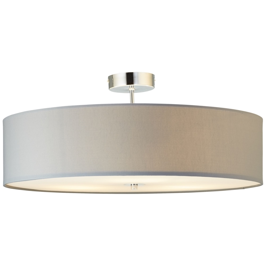Brilliant - Ytmonterad ljuskrona ANDRIA 3xE27/60W/230V diameter 60 cm grå